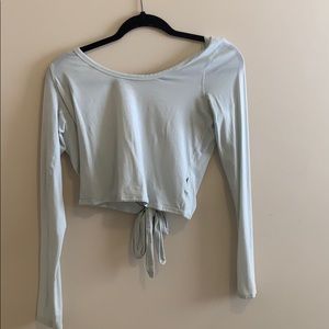 Lululemon Long sleeve tie up